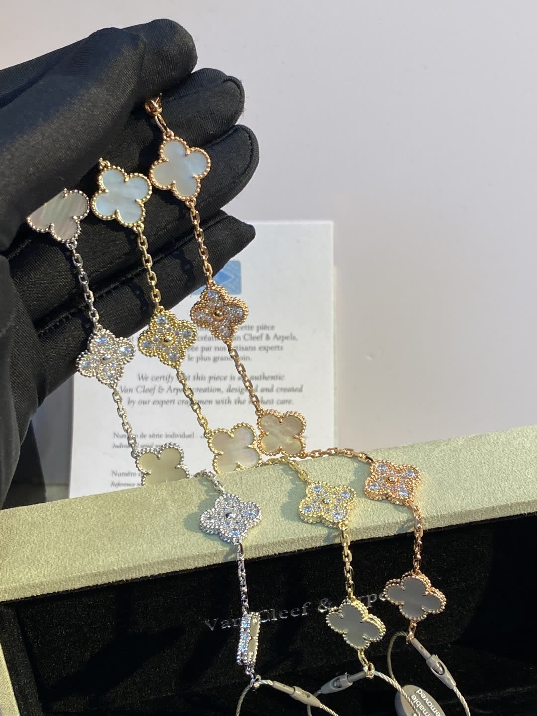Van Cleef & Arpels Alhambra Necklace